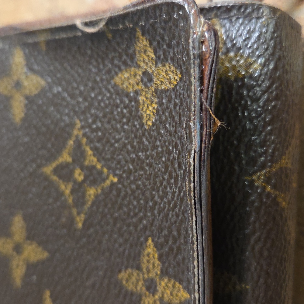Louis Vuitton Vintage Monogram Porte-Monnaie Tresor Compact Wallet 1980s - Picture 11 of 16